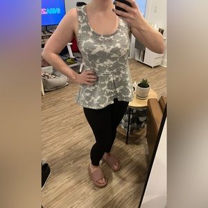 Anthropologie Peplum Top